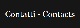 Contatti - Contacts